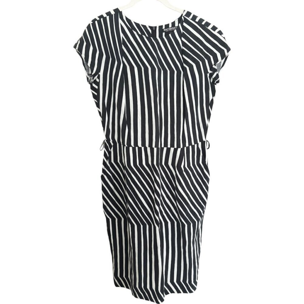 Marimekko Geometric Asymmetrical Dress